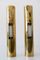 Mid-Century Wandlampen aus Messing, 1960er, 2er Set 18