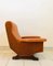 Moderner brauner Vintage Sessel aus Skai 3