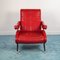 Fauteuil Inclinable Rouge, 1970s 7