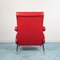 Fauteuil Inclinable Rouge, 1970s 5