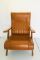 Vintage Skai & Leather Armchair, 1970s, Image 2