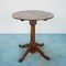 Antique Wooden Small Round Table, 1900s 1