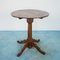 Petite Table Ronde Antique en Bois, 1900s 1