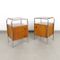 Vintage Tubular Nightstands, 1950s, Set of 2, Image 3