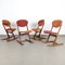 Rocking Dining Chairs, 1960s, Set of 4 3