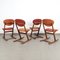 Rocking Dining Chairs, 1960s, Set of 4 2