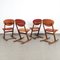 Rocking Dining Chairs, 1960s, Set of 4, Image 2