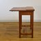 Vintage Oak Extending Chapel Side Table, 1930s 7