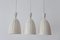 Mid-Century Diabolo Pendant Lamps, 1950s, Set of 3 5