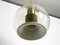 Large Space Age Ceiling Lamp with Glass Globe from Erco, 1960s, Image 3