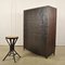 Vintage French Riveted Steel Cabinet 6