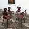 Chaises de Salle à Manger Vintage en Bois Courbé & en Fer Forgé par Adam Stegner pour Pagholz Flötotto, 1950s, Set de 6 18