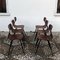 Chaises de Salle à Manger Vintage en Bois Courbé & en Fer Forgé par Adam Stegner pour Pagholz Flötotto, 1950s, Set de 6 5