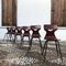 Chaises de Salle à Manger Vintage en Bois Courbé & en Fer Forgé par Adam Stegner pour Pagholz Flötotto, 1950s, Set de 6 2