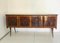 Vintage Buffet aus Holz & Glas, 1960er 9