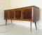 Vintage Wood & Glass Buffet, 1960s 4