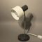 Gray and White Metal Table Lamp, 1950s, Image 1