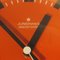 Vintage Glass and Plastic Wall Clock from Junghans, Image 2