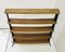 Vintage Brass & Wood Shelves, 1950s, Image 6