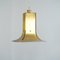 Lampe à Suspension Vintage en Laiton, Italie, 1960s 3