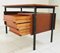 Vintage Swedish Wood & Iron Desk, 1970s, Image 7