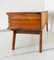 Vintage Wood & Glass Console Table, 1970s, Image 11