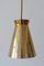 Mid-Century German Modern Diabolo Pendant Lamp from Hillebrand, 1950s 1