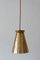 Lámpara colgante Diabolo alemana Mid-Century Modern de Hillebrand, años 50, Imagen 4
