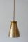 Mid-Century German Modern Diabolo Pendant Lamp from Hillebrand, 1950s 4