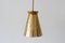 Lámpara colgante Diabolo alemana Mid-Century Modern de Hillebrand, años 50, Imagen 7