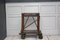Antique Industrial Workbench with Marble Top 2