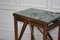 Antique Industrial Workbench with Marble Top 19