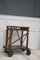 Antique Industrial Workbench with Marble Top, Image 3