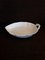 Vintage White Kurland Series Leaf Bowl from KPM Berlin, 1970s 3