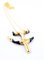 Black & Gold Lover Pendant by Maria Juchnowska, 2016, Image 2