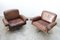 Swiss DS 31 3-Seat Sofa & Swivel Lounge Chairs from de Sede, 1970s 15