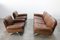 Swiss DS 31 3-Seat Sofa & Swivel Lounge Chairs from de Sede, 1970s 1