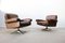 Swiss DS 31 3-Seat Sofa & Swivel Lounge Chairs from de Sede, 1970s 13