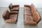 Swiss DS 31 3-Seat Sofa & Swivel Lounge Chairs from de Sede, 1970s 3