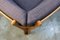 Sofá modular GE 280 grande de roble en gris azul de Hans J. Wegner para Getama, años 80. Juego de 7, Imagen 6