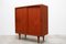 Credenza alta in teak scolpito di HP Hansen, Danimarca, anni '50, Immagine 5