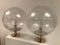 Italian Murano Glass Table Lamps, 1960s, Set of 2 3