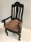 Antique Swedish Chair with Cushion, 1790s 8