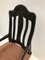 Antique Swedish Chair with Cushion, 1790s, Image 4