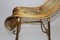 Vintage Italian Gilded Metal Chair 7