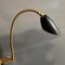 Italian Brass Flexible Clamp Table Lamp, 1950s 13