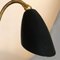Italian Brass Flexible Clamp Table Lamp, 1950s 10