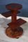 Art Deco Walnut and Rosewood Side Table, 1920s 8