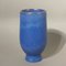 Blue Ceramic Vase by Glatzle for Karlsruher Majolika, 1956 1