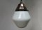 Lámpara colgante Art Déco de latón chapado en cobre de Philips, Imagen 3